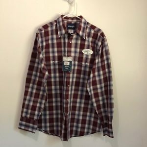 Wrangler western shirt size L NWT